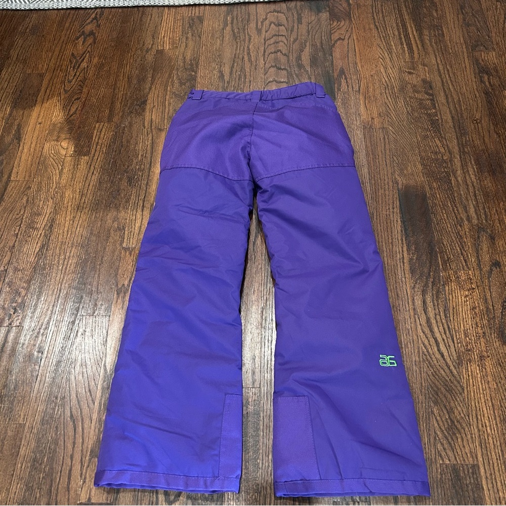 Arctix Girls Snow Pants Purple Youth Medium - Picture 7 of 8